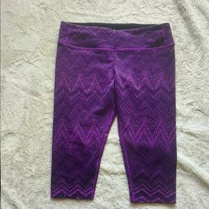 Tuff Athletics Purple Patterned Women's Pants
